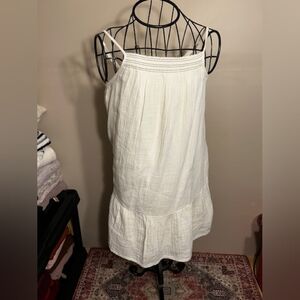 boho size extra large off white cream  sun womens pretty dress festival